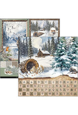 CIAO BELLA CIAO BELLA FOREST TALES 12x12 PATTERNS PAD 8 SHEETS