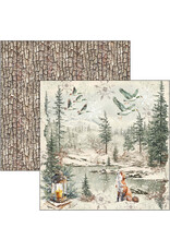 CIAO BELLA CIAO BELLA FOREST TALES 12x12 PATTERNS PAD 8 SHEETS