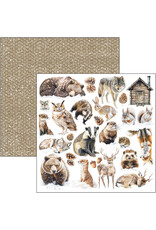 CIAO BELLA CIAO BELLA FOREST TALES 12x12 PATTERNS PAD 8 SHEETS