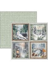 CIAO BELLA CIAO BELLA FOREST TALES 12x12 PATTERNS PAD 8 SHEETS