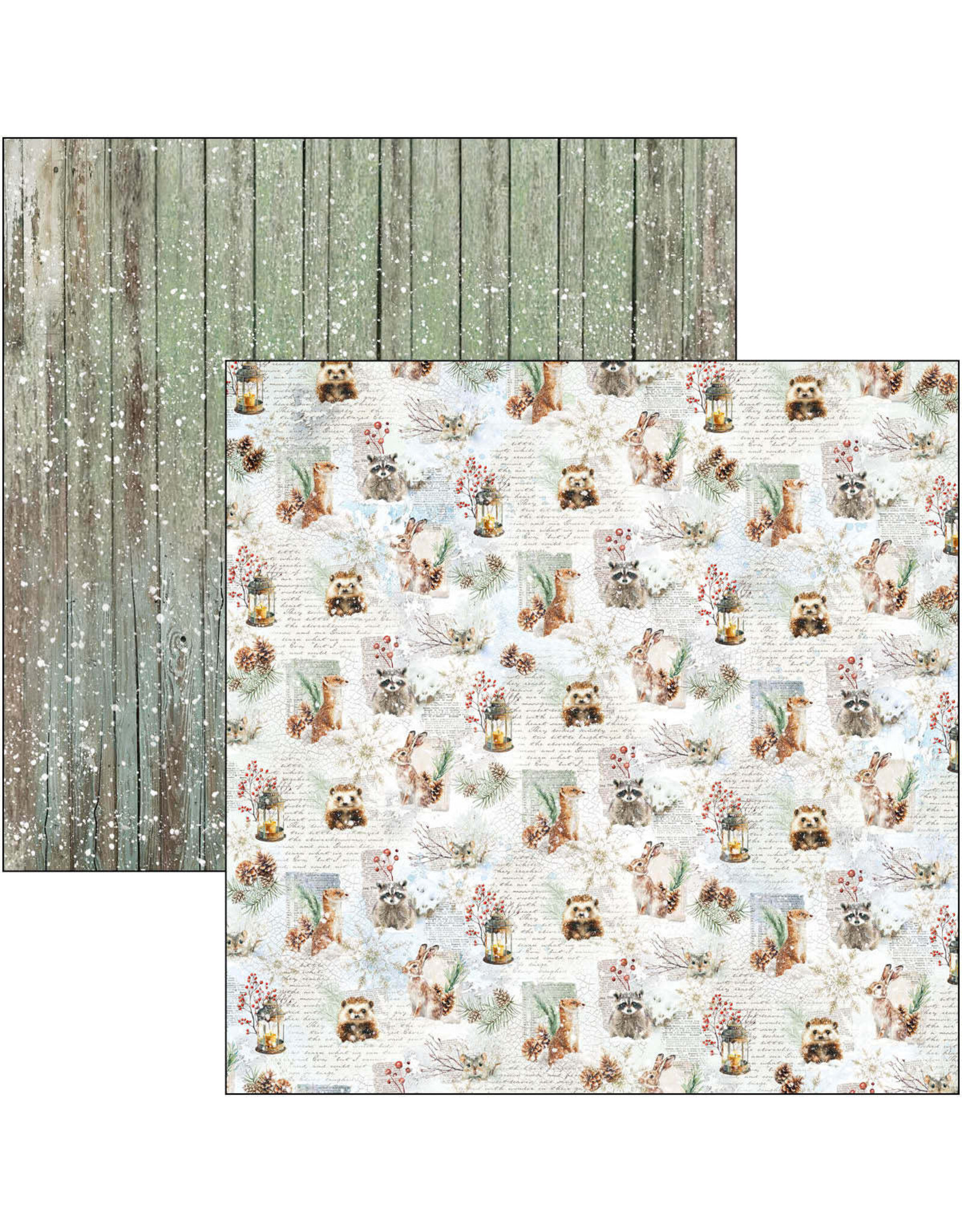 CIAO BELLA CIAO BELLA FOREST TALES 12x12 PATTERNS PAD 8 SHEETS