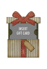 SIZZIX TIM HOLTZ THINLITS GIFT CARD PACKAGE DIE SET