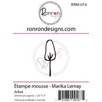 RONRON DESIGNS RONRON DESIGNS MARIKA LEMAY - ARBRE FOAM STAMP