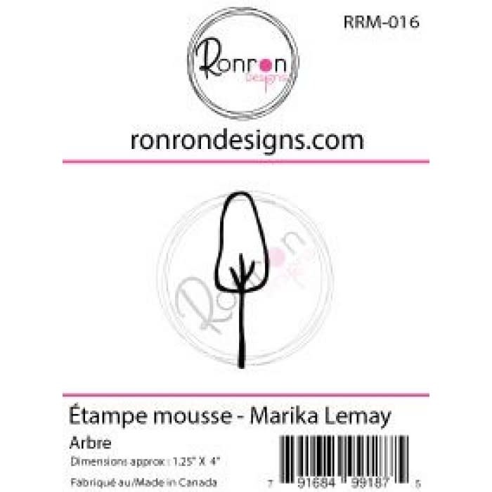 RONRON DESIGNS RONRON DESIGNS MARIKA LEMAY - ARBRE FOAM STAMP