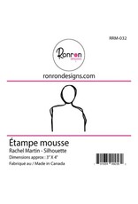 RONRON DESIGNS RONRON DESIGNS RACHEL MARTIN - SILHOUETTE FOAM STAMP