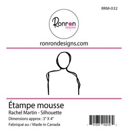RONRON DESIGNS RONRON DESIGNS RACHEL MARTIN - SILHOUETTE FOAM STAMP