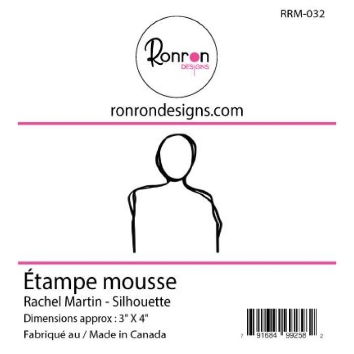 RONRON DESIGNS RONRON DESIGNS RACHEL MARTIN - SILHOUETTE FOAM STAMP