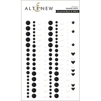 ALTENEW ALTENEW ESSENTIAL BLACK & WHITE ENAMEL DOTS