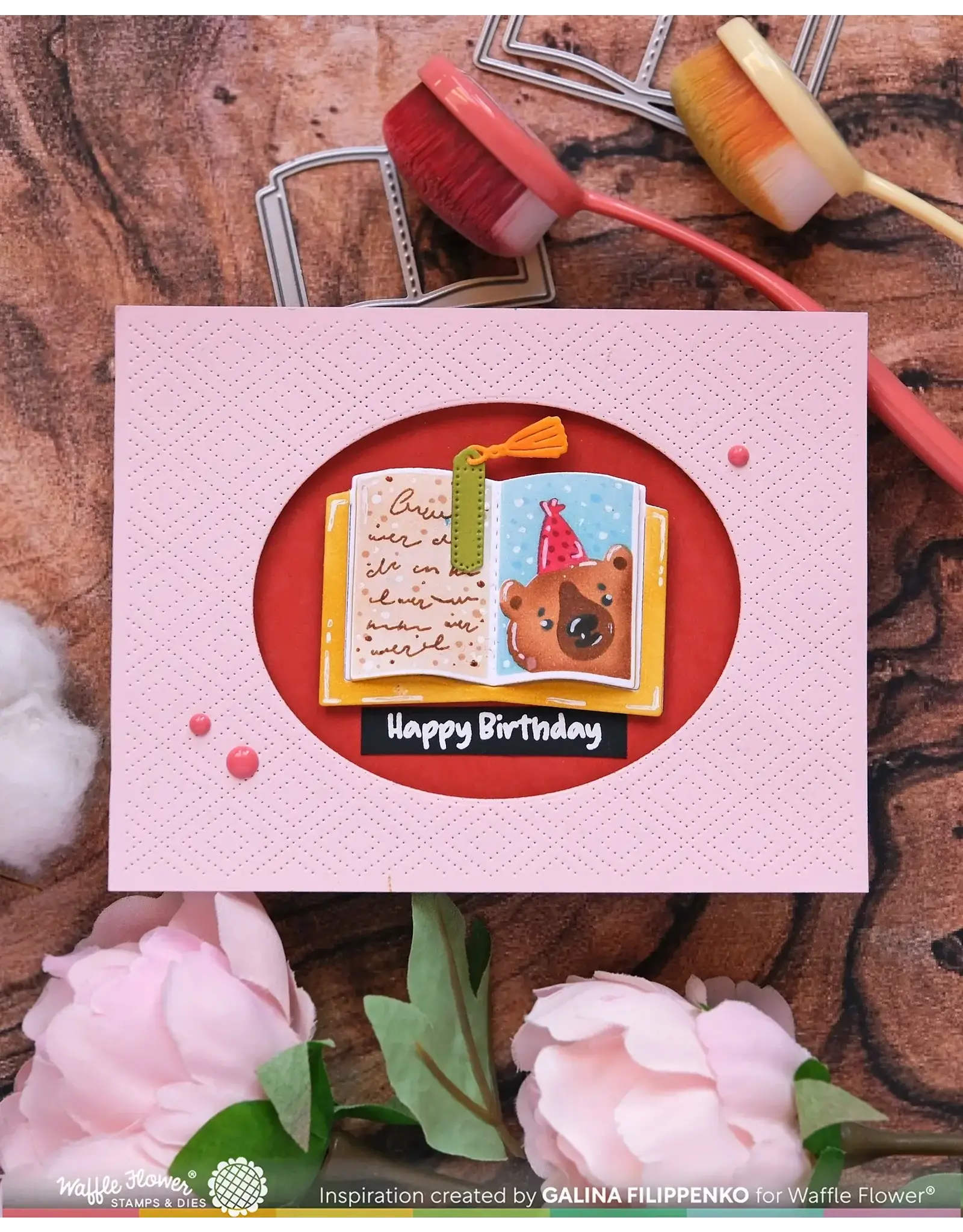 WAFFLE FLOWER WAFFLE FLOWER RHOMBUS TEXTURE DIE