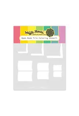 WAFFLE FLOWER WAFFLE FLOWER OPEN BOOK TRIO COLORING STENCIL