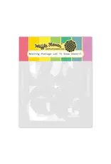 WAFFLE FLOWER WAFFLE FLOWER NESTING POSTAGE COLLAGE LET IT SNOW STENCIL SET