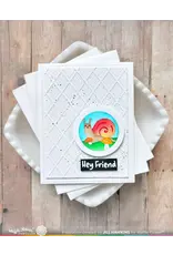 WAFFLE FLOWER WAFFLE FLOWER NESTING POSTAGE COLLAGE MUSH LOVE STENCIL SET