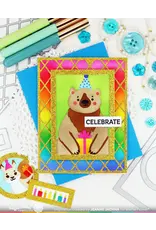 WAFFLE FLOWER WAFFLE FLOWER NESTING POSTAGE COLLAGE BLOCKS DIE SET