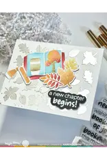 WAFFLE FLOWER WAFFLE FLOWER INSIDE SENTIMENTS BOOK LOVER CLEAR STAMP SET