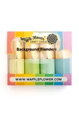 WAFFLE FLOWER WAFFLE FLOWER BACKGROUND BLENDERS - GREENS