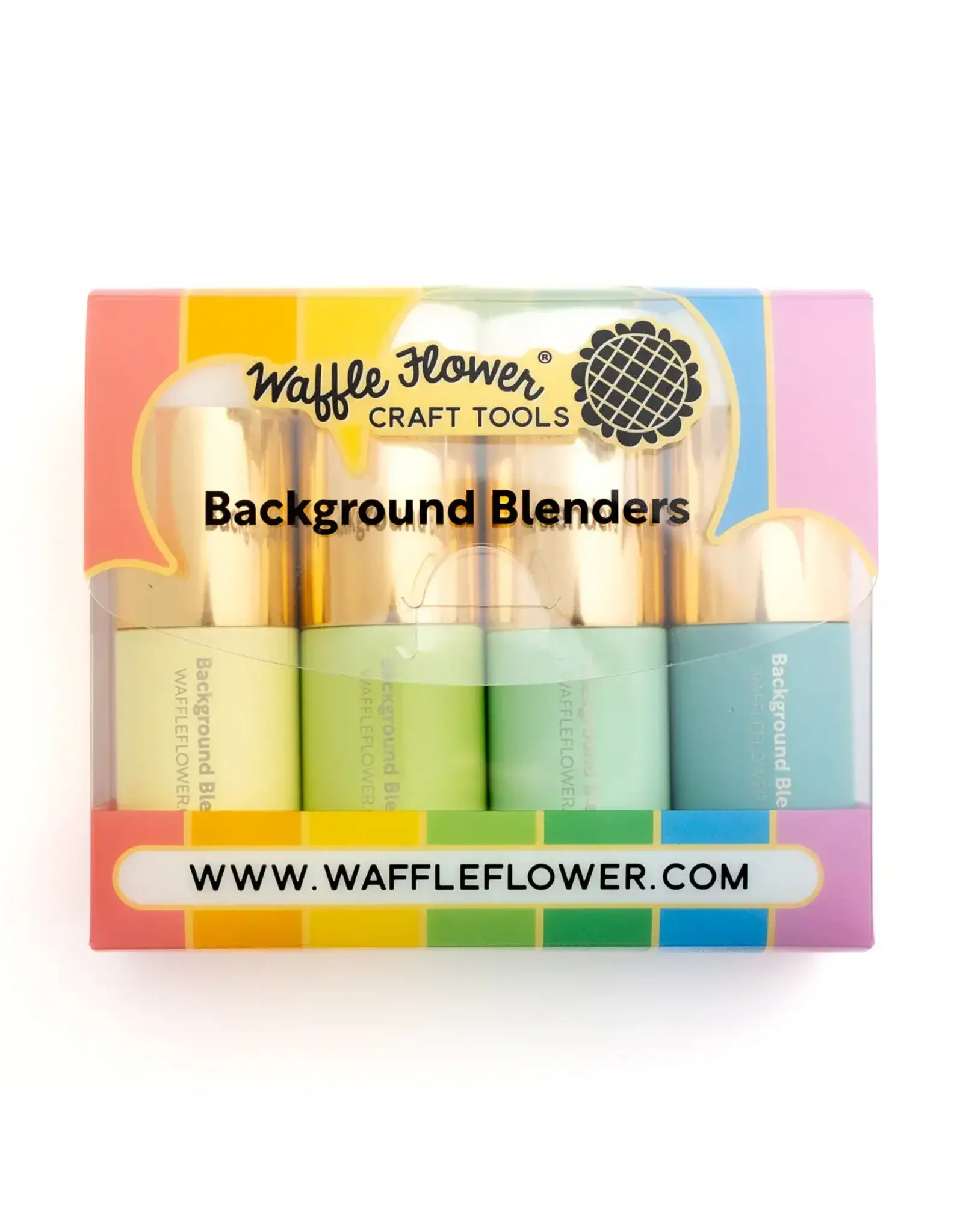 WAFFLE FLOWER WAFFLE FLOWER BACKGROUND BLENDERS - GREENS