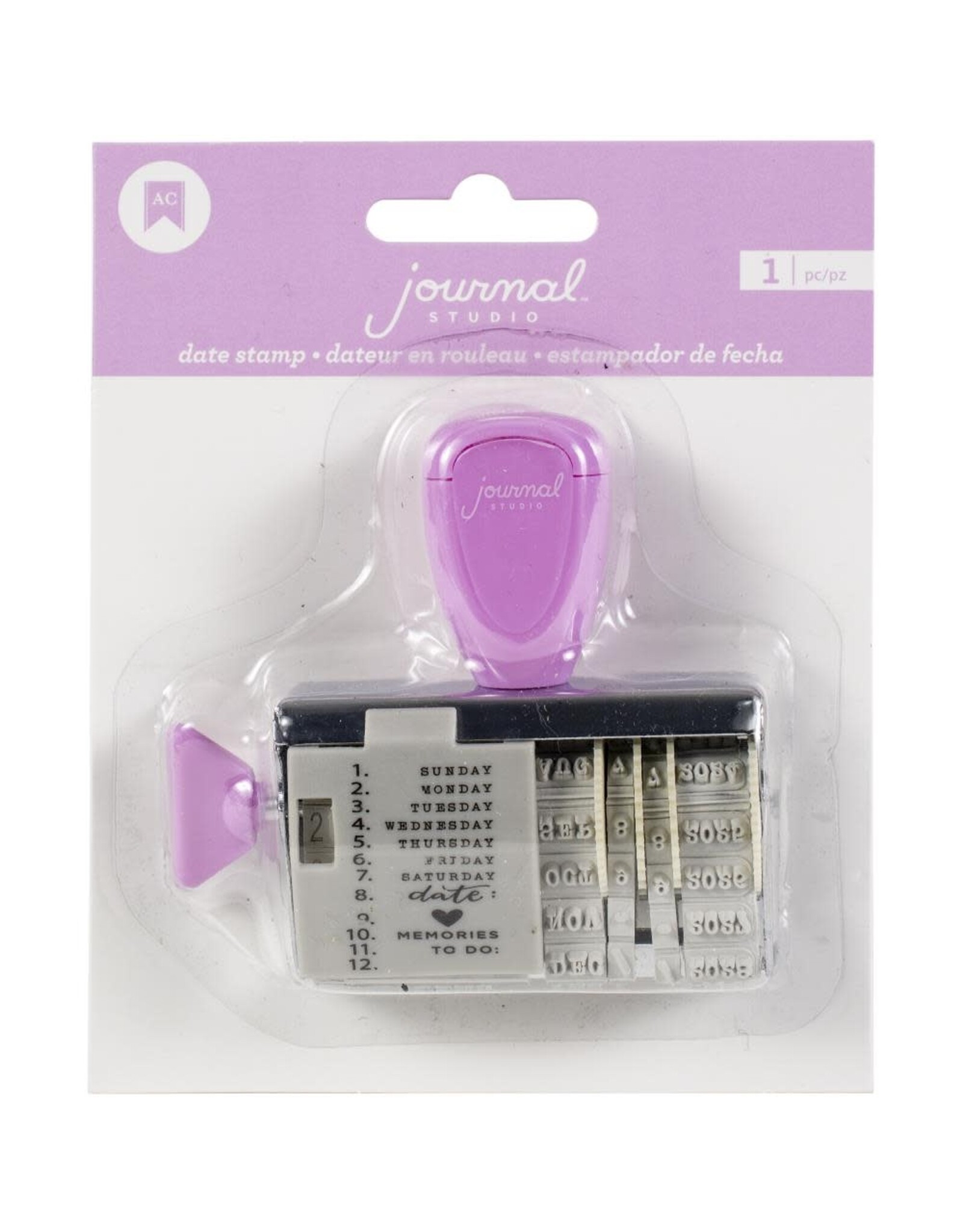 AMERICAN CRAFTS AMERICAN CRAFTS JOURNAL STUDIO DATE STAMP