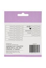 AMERICAN CRAFTS AMERICAN CRAFTS JOURNAL STUDIO DATE STAMP