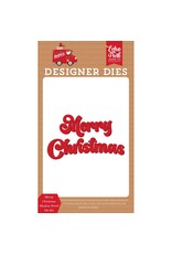 ECHO PARK PAPER ECHO PARK SANTA'S CHRISTMAS DELIVERY MERRY CHRISTMAS SHADOW WORD DIE