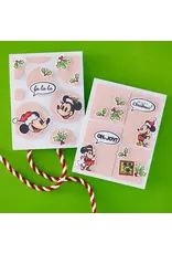 SPELLBINDERS SPELLBINDERS SIMPLE STORIES SAY CHEESE CLASSIC MOUSE CHRISTMAS CLEAR STAMP AND DIE BUNDLE