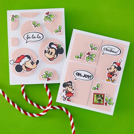 SPELLBINDERS SPELLBINDERS SIMPLE STORIES SAY CHEESE CLASSIC MOUSE CHRISTMAS CLEAR STAMP AND DIE BUNDLE