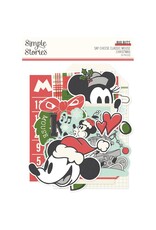 SIMPLE STORIES SIMPLE STORIES SAY CHEESE CLASSIC MOUSE CHRISTMAS BIG BITS & PIECES 19/PK