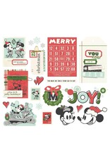 SIMPLE STORIES SIMPLE STORIES SAY CHEESE CLASSIC MOUSE CHRISTMAS BIG BITS & PIECES 19/PK