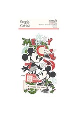 SIMPLE STORIES SIMPLE STORIES SIMPLE PAGES SAY CHEESE CLASSIC MOUSE CHRISTMAS PAGE PIECES 19/PK