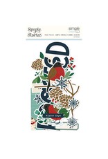 SIMPLE STORIES SIMPLE STORIES SIMPLE PAGES FLANNEL SEASON PAGE PIECES 15/PK