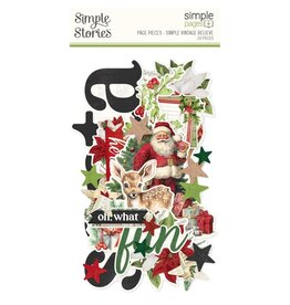 SIMPLE STORIES SIMPLE STORIES SIMPLE PAGES SIMPLE VINTAGE BELIEVE PAGE PIECES 24/PK