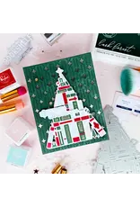 PINKFRESH PINKFRESH STUDIO EVERGREEN SPARKLE COVERPLATE DIE