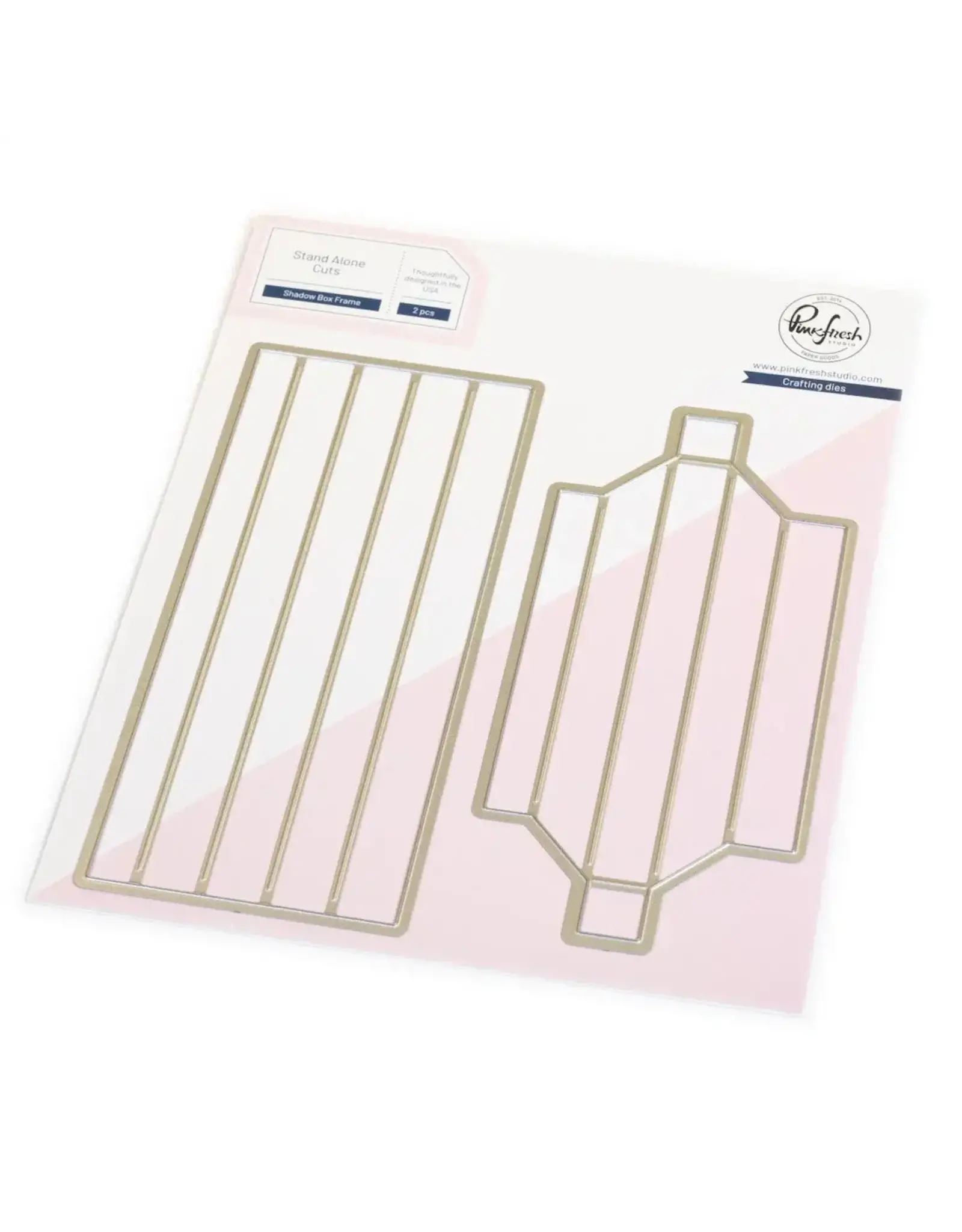 PINKFRESH PINKFRESH STUDIO SHADOW BOX FRAME DIE SET