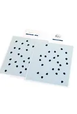PINKFRESH PINKFRESH STUDIO CHRISTMAS LIGHTS STENCIL SET 2/PK PINKFRESH PINKFRESH STUDIO CHRISTMAS LIGHTS STENCIL SET 2/PK