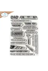 ELIZABETH CRAFT DESIGNS ELIZABETH CRAFT DESIGNS CUTE & WHIMSICAL LIVING IT UP BEST DAD SENTIMENTS CLEAR STAMP SET ELIZABETH CRAFT DESIGNS ELIZABETH CRAFT DESIGNS CUTE & WHIMSICAL LIVING IT UP BEST DAD SENTIMENTS CLEAR STAMP SET