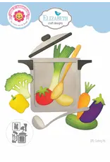 ELIZABETH CRAFT DESIGNS ELIZABETH CRAFT DESIGNS CUTE & WHIMSICAL LIVING IT UP COOKING POT DIE SET