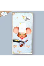 ELIZABETH CRAFT DESIGNS ELIZABETH CRAFT DESIGNS CUTE & WHIMSICAL LIVING IT UP BAKING ACCESSORIES DIE SET