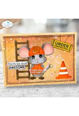 ELIZABETH CRAFT DESIGNS ELIZABETH CRAFT DESIGNS CUTE & WHIMSICAL LIVING IT UP CONSTRUCTION ACCESSORIES DIE SET