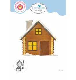 ELIZABETH CRAFT DESIGNS ELIZABETH CRAFT DESIGNS CUTE & WHIMSICAL LIVING IT UP CABIN DIE SET