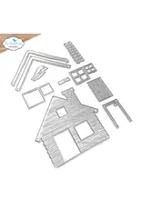 ELIZABETH CRAFT DESIGNS ELIZABETH CRAFT DESIGNS CUTE & WHIMSICAL LIVING IT UP CABIN DIE SET