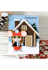ELIZABETH CRAFT DESIGNS ELIZABETH CRAFT DESIGNS CUTE & WHIMSICAL LIVING IT UP CABIN DIE SET