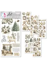 CIAO BELLA CIAO BELLA WINTER SEASON TRANSPARENT ADHESIVE SHEETS 5/PK