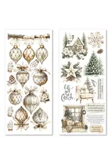 CIAO BELLA CIAO BELLA WINTER SEASON TRANSPARENT ADHESIVE SHEETS 5/PK