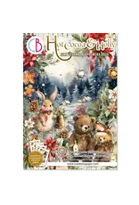 CIAO BELLA CIAO BELLA HOT COCOA & HOLLY JUNK JOURNAL & EPHEMERA 32/PK