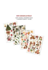 CIAO BELLA CIAO BELLA HOT COCOA & HOLLY JUNK JOURNAL & EPHEMERA 32/PK