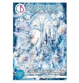 CIAO BELLA CIAO BELLA FROZEN LAND JUNK JOURNAL & EPHEMERA 32/PK