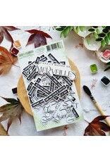 CHOU & FLOWERS CHOU & FLOWERS COLLECTION L'ORÉE DES BOIS MOTS D'AUTOMNE DIE-CUTS