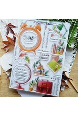 CHOU & FLOWERS CHOU & FLOWERS COLLECTION L'ORÉE DES BOIS LE REVEIL A4 CLEAR STAMP SET