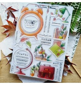 CHOU & FLOWERS CHOU & FLOWERS COLLECTION L'ORÉE DES BOIS LE REVEIL A4 CLEAR STAMP SET
