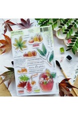 CHOU & FLOWERS CHOU & FLOWERS COLLECTION L'ORÉE DES BOIS AMBIANCE SOUS-BOIS A5 CLEAR STAMP SET