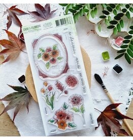 CHOU & FLOWERS CHOU & FLOWERS COLLECTION L'ORÉE DES BOIS MES PETITES FLEURS DL CLEAR STAMP SET